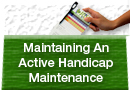 Maintaining An Active Handicap Status